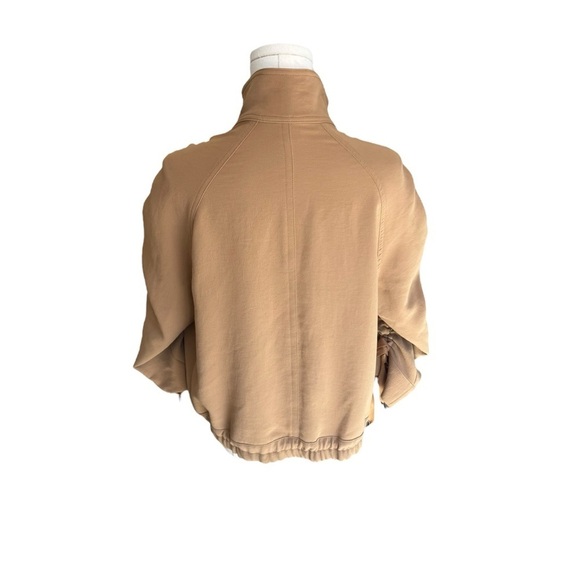 VERONICA BEARD - Paros Drawstring Jacket Women's Tan Jacket Sz S - Picture 6 of 11